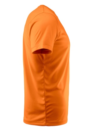 Funkční tričko Printer RUN Světlá oranžová Side Funkční tričko Printer RUN Světlá oranžová Side