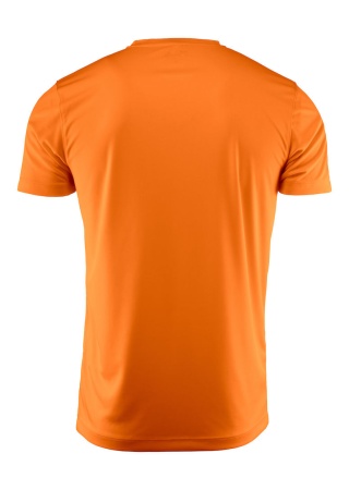 Funkční tričko Printer RUN Světlá oranžová Back Funkční tričko Printer RUN Světlá oranžová Back