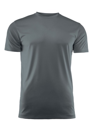 Dětské funkční tričko RUN METAL GREY Front Dětské funkční tričko RUN METAL GREY Front