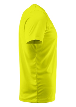 Dětské funkční tričko RUN NEON YELLOW Side Dětské funkční tričko RUN NEON YELLOW Side